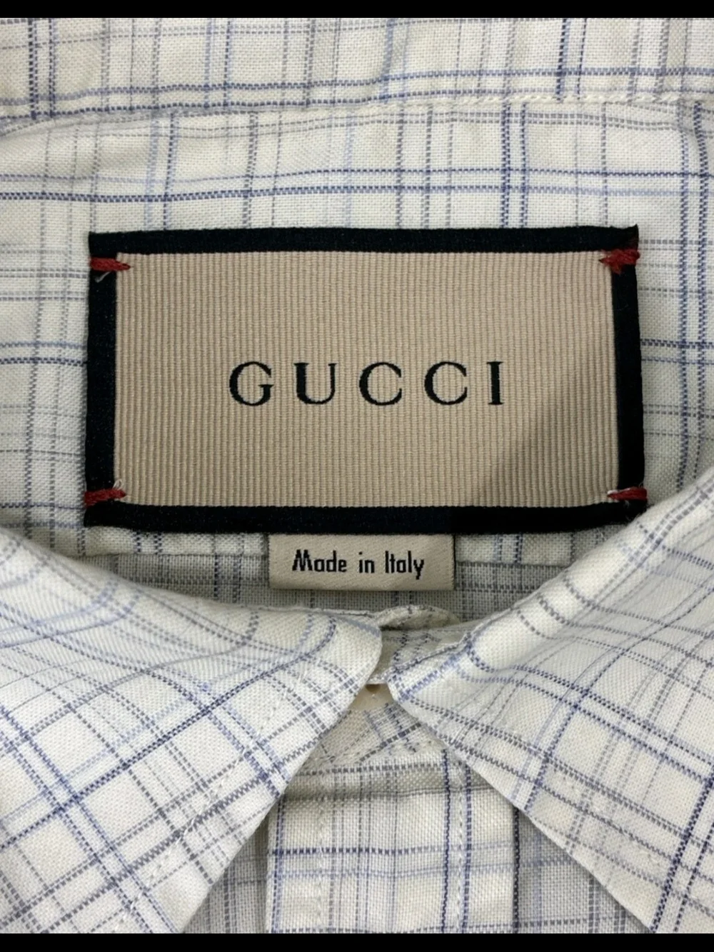 Gucci white blue